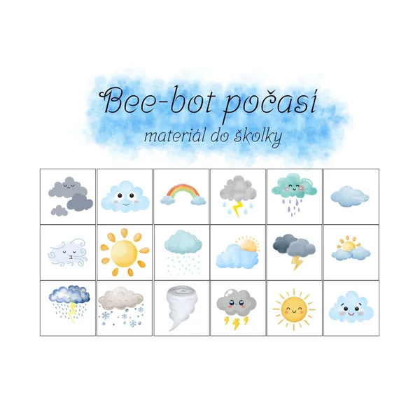 Bee-bot počasí 🌥️⛈️ 1