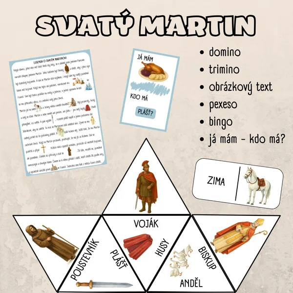 Svatý Martin - soubor aktivit 1