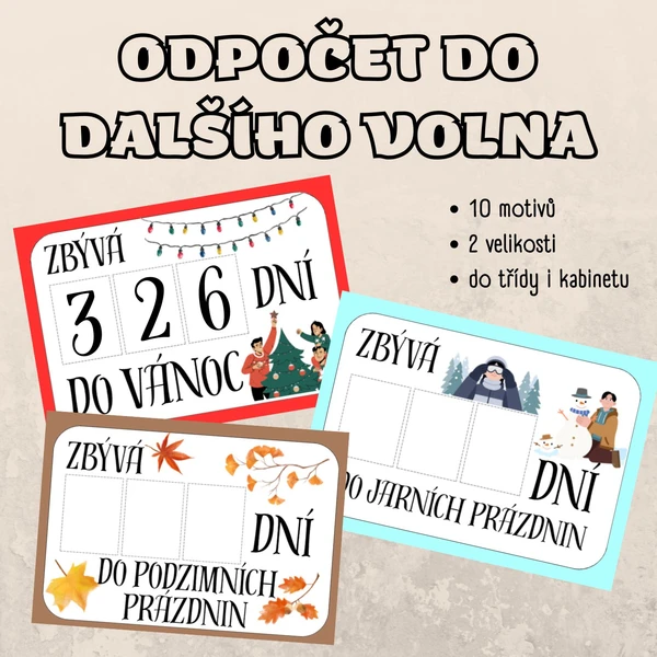Odpočet do prázdnin 1