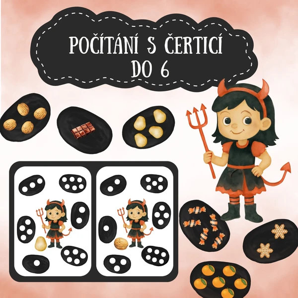 Počítání s čerticí do 6 1
