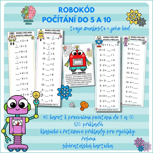 ROBOKÓD: počítání do 5 a 10 1