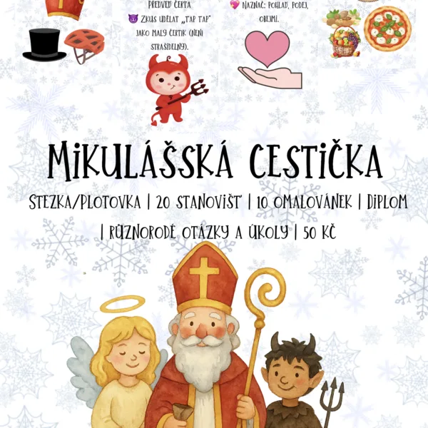 🎅✨ Mikulášská stezka 1
