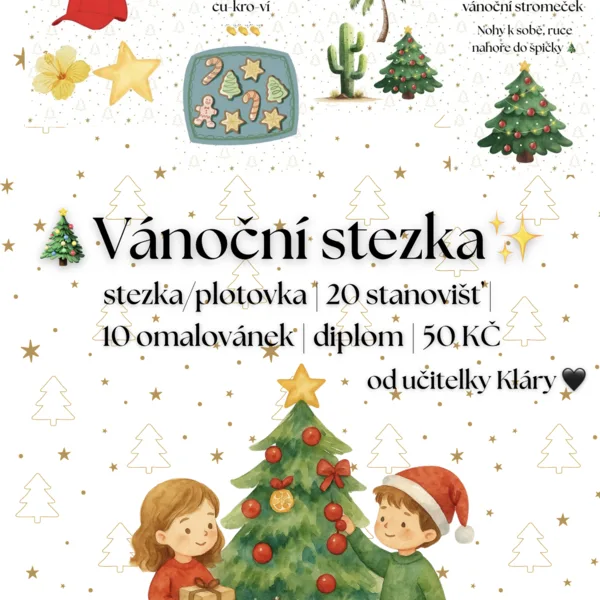 🎄✨ Vánoční stezka 1