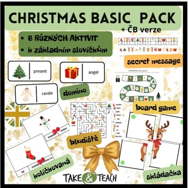 CHRISTMAS BASIC PACK - VÁNOCE - základní balíček 1