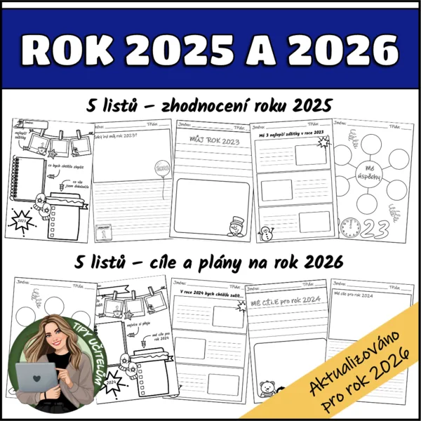 Pracovní listy - zhodnocení roku 2025, plány a cíle na rok 2026 1