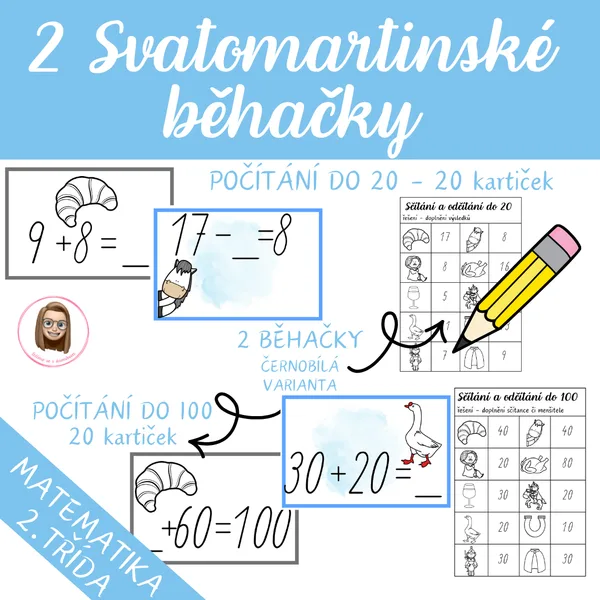 SV. MARTIN - běhačky do matematiky 1
