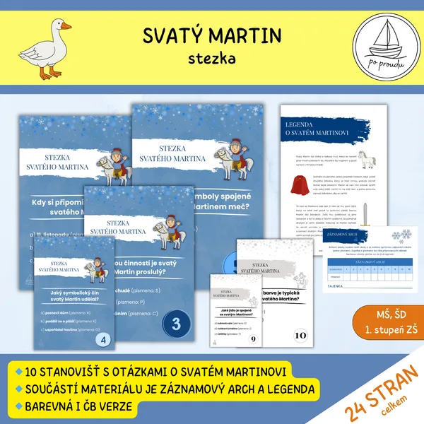 Svatý Martin - svatomartinská stezka 1