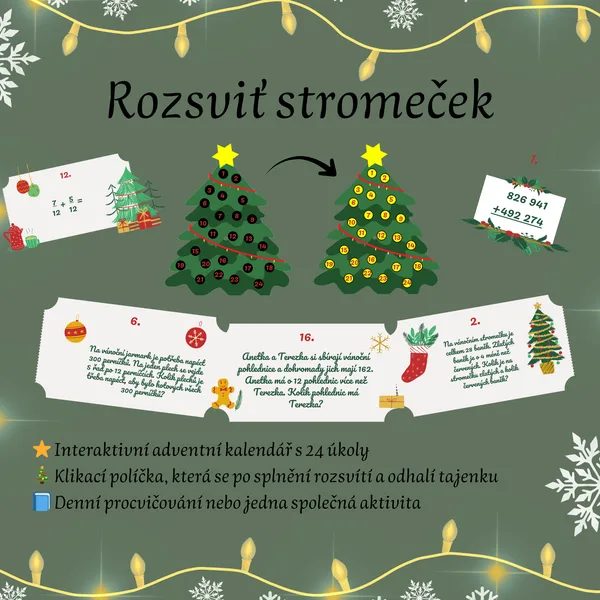 Rozsviť stromeček - 5. třída 1