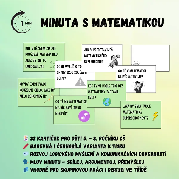Minuta s matematikou 1