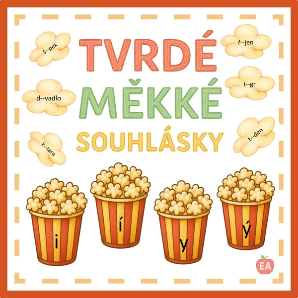 Tvrdé/měkké souhlásky 1