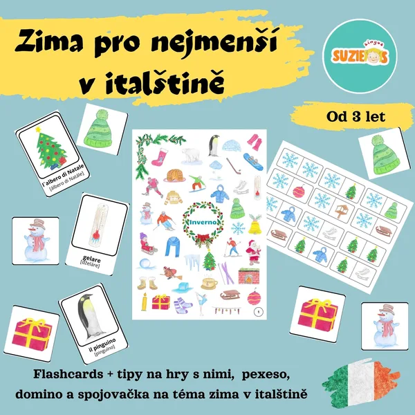 Zima pro nejmenší v italštině 1