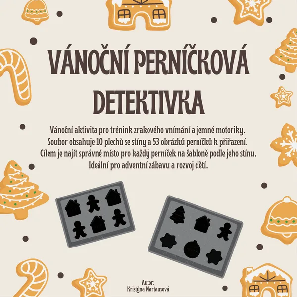 Vánoční perníčková detektivka - Hry se stíny 1