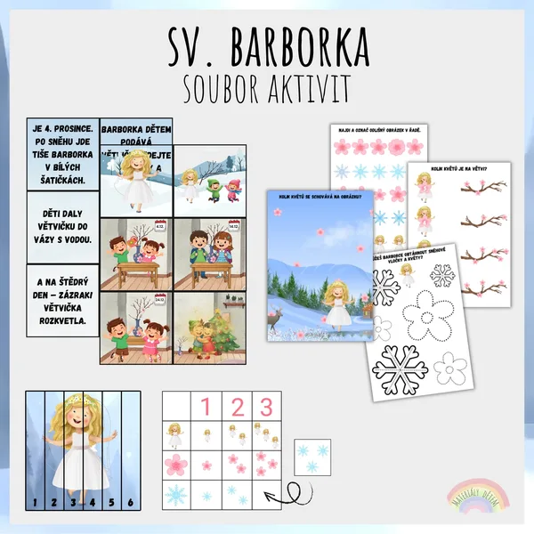 ❄️🌸Barborka, soubor aktivit🌸❄️ 1
