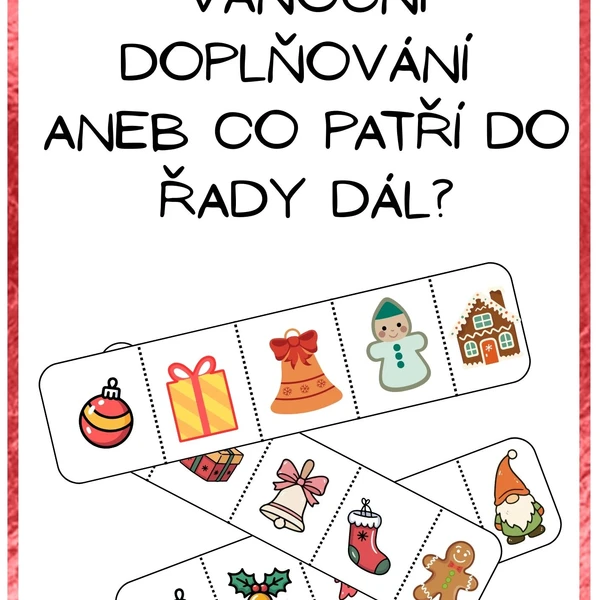 Vánoční doplňování  1