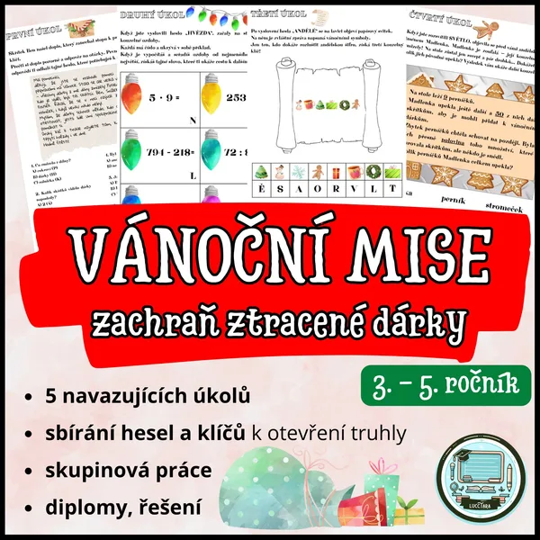 Vánoční mise - zachraň ztracené dárky 1