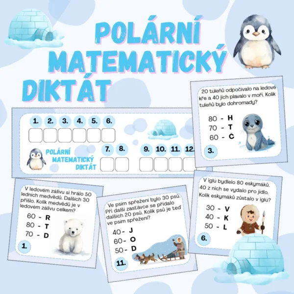 Polární matematický diktát 1