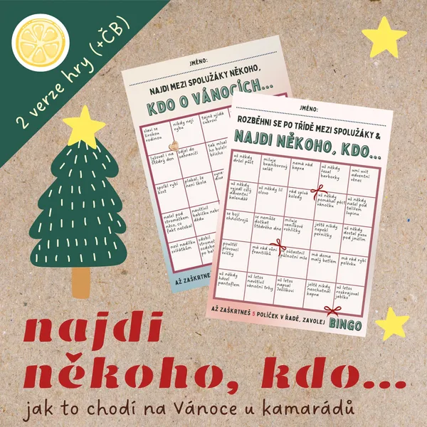 NAJDI NĚKOHO, KDO... vánoční 1