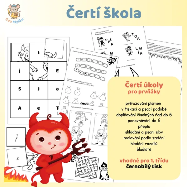 Čertí škola pro prvňáky 1
