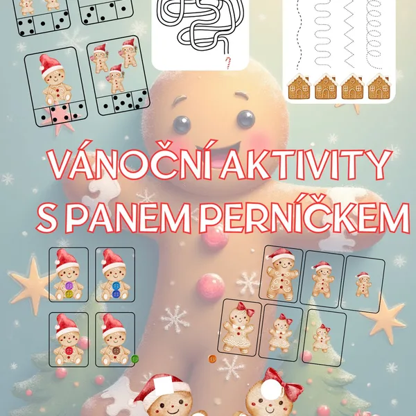 Miniaktivity s panem Perníčkem🍪 1