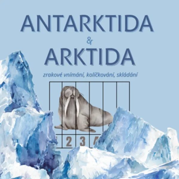 🌍 Antarktida a Arktida – zrakové vnímání, kolíčkování, skládání  1