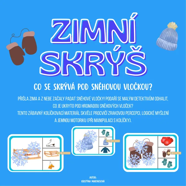 Zimní skrýš - Záhadné kolíčkování! 1