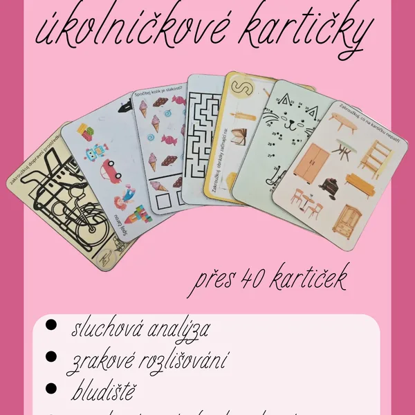 Úkolníčkové kartičky – zábavné učení do kapsy 1
