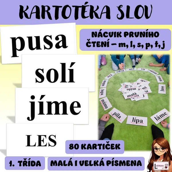 Kartotéka slov - první čtení  1