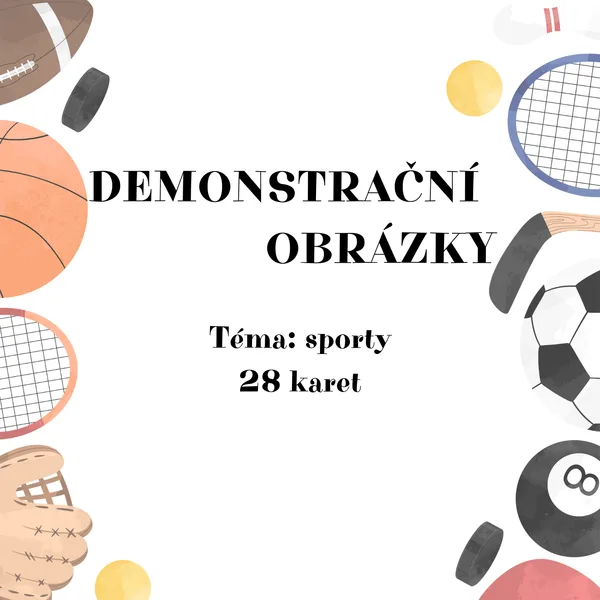 SPORT - DEMONSTRAČNÍ OBRÁZKY 1