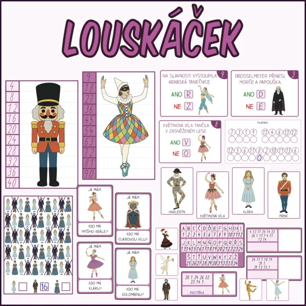 Louskáček - Sada aktivit 1