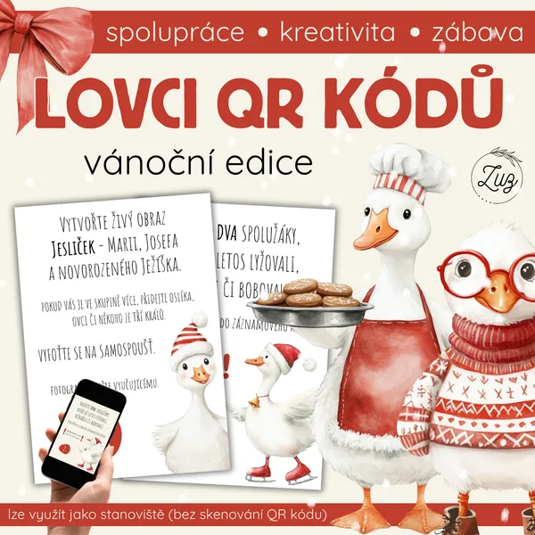 LOVCI QR KÓDŮ (vánoční pátračka) 1
