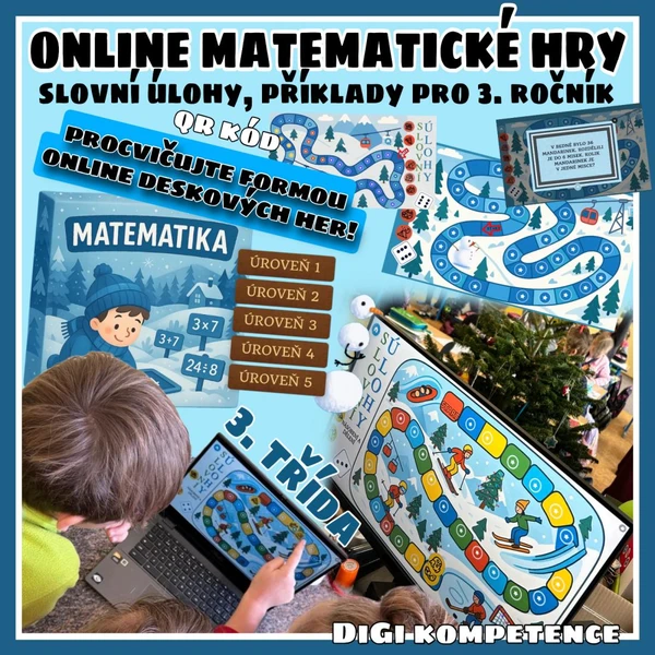 Pět deskových online her do matematiky, 3. třída 1