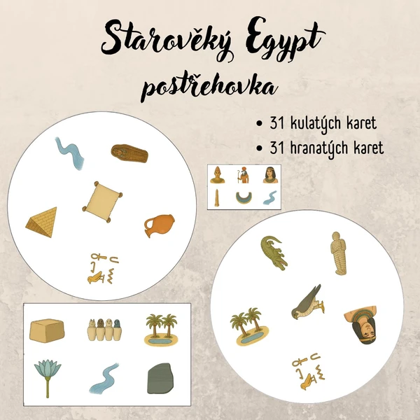 Starověký Egypt - postřehovka 1