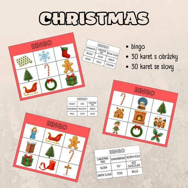 Christmas - bingo 1