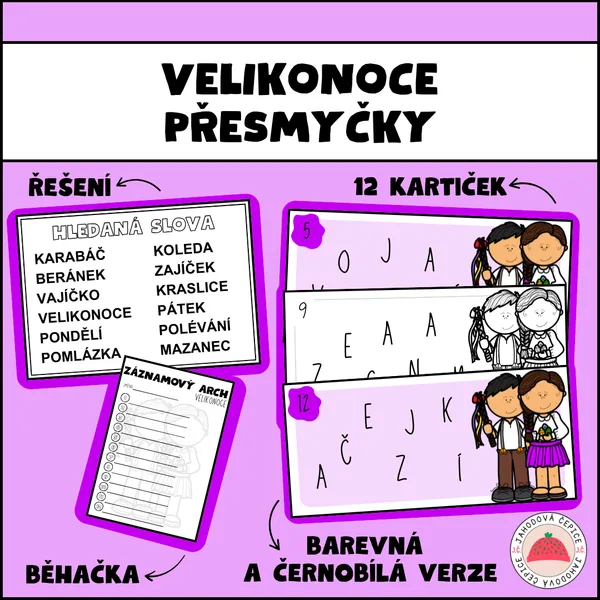 Velikonoce - přesmyčky 1
