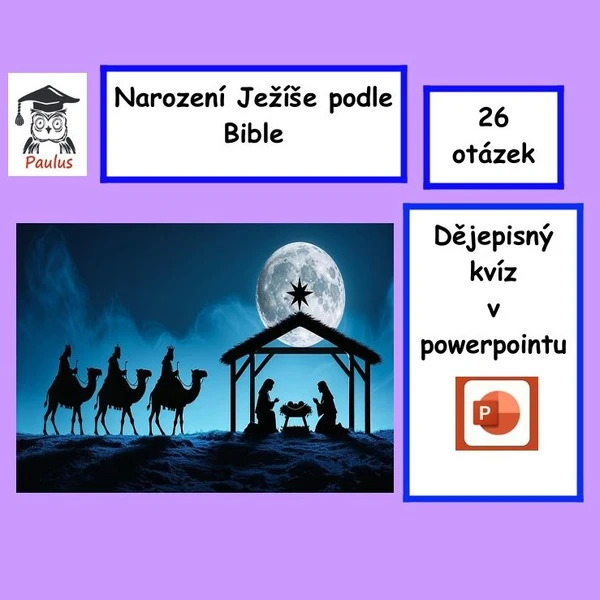 Narození Ježíše podle Bible  1
