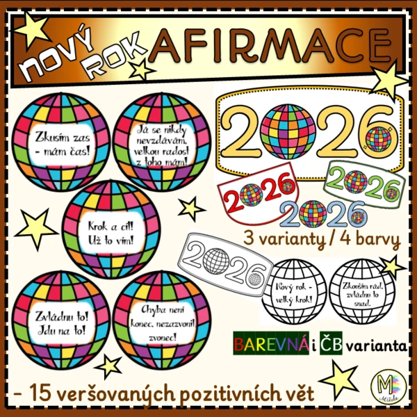 AFIRMACE - VERŠOVANÉ - PRO NOVÝ ROK 2026 1