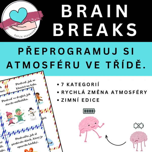 Brain breaks: Přepogramuj atmosféru ve třídě. 1