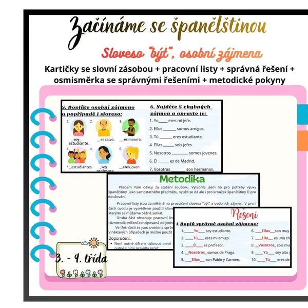 Začínáme se španělštinou 3 - úvod sloveso "být", osobní zájmena 1