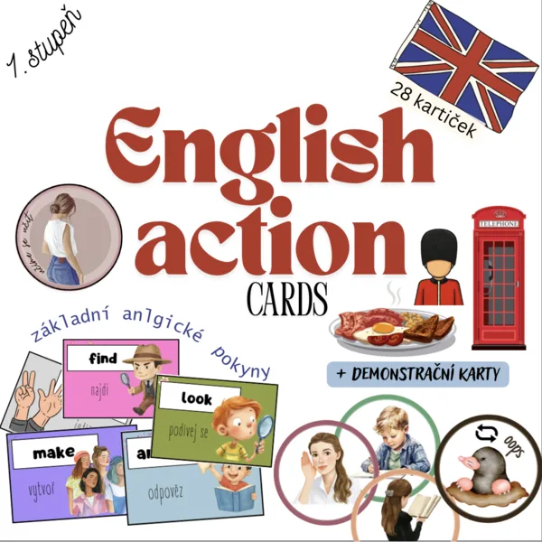 English action cards 1