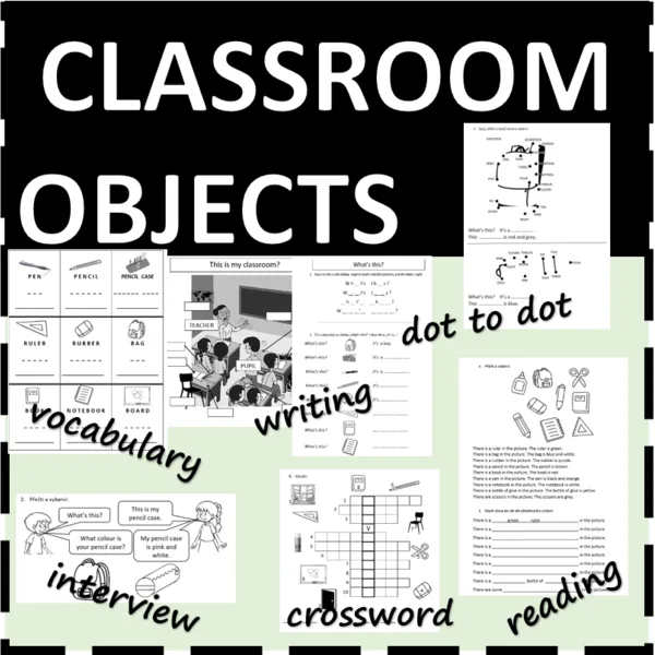 CLASSROOM OBJECTS 1