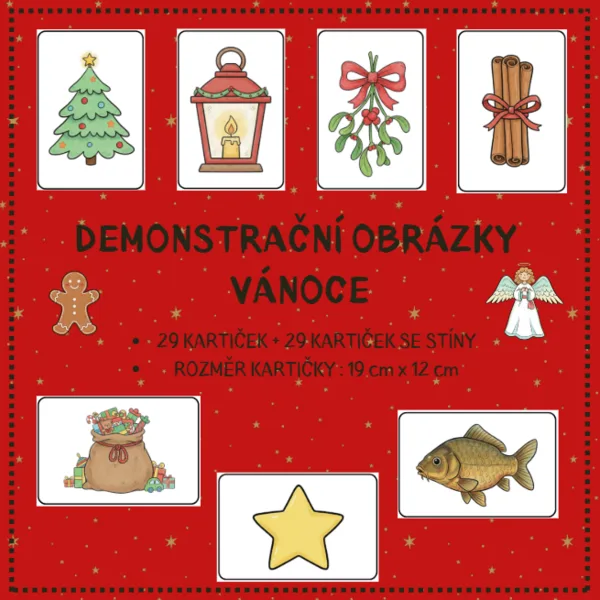 VÁNOCE - demonstrační obrázky 1