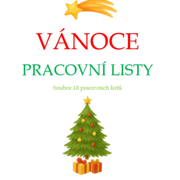 Vánoce - pracovní listy 1