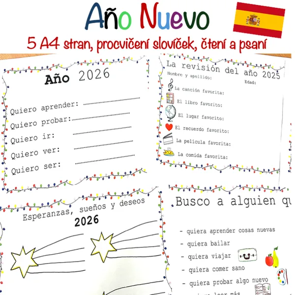 Nový rok - Año Nuevo 1