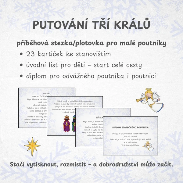Putování Tří králů – příběhová stezka pro malé poutníky  1