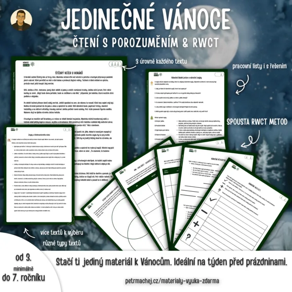 Velké Vánoční čtení s porozuměním a RWCT 1