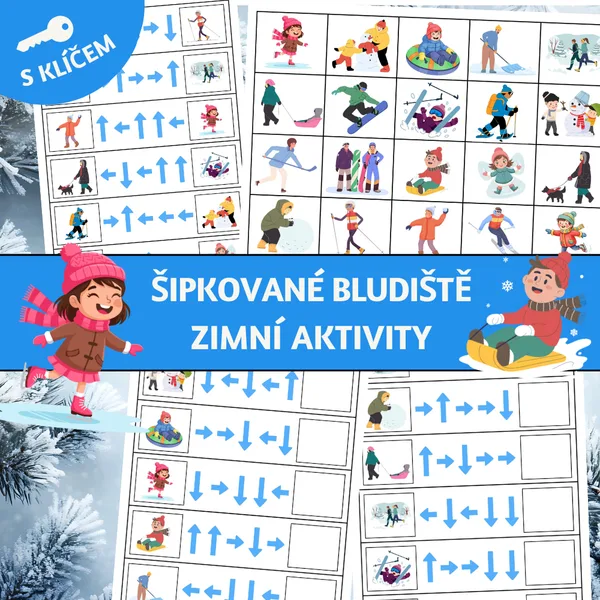 Šipkované bludiště: Zimní aktivity 1
