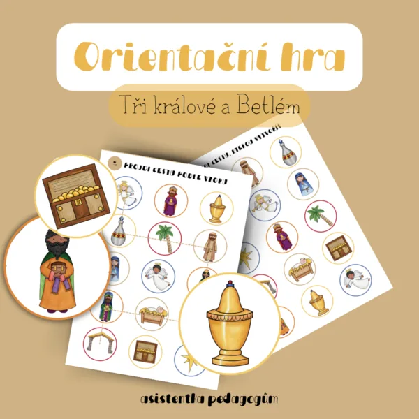Tři králové | Betlém - Orientační hra - Cestičky/Labyrint 1