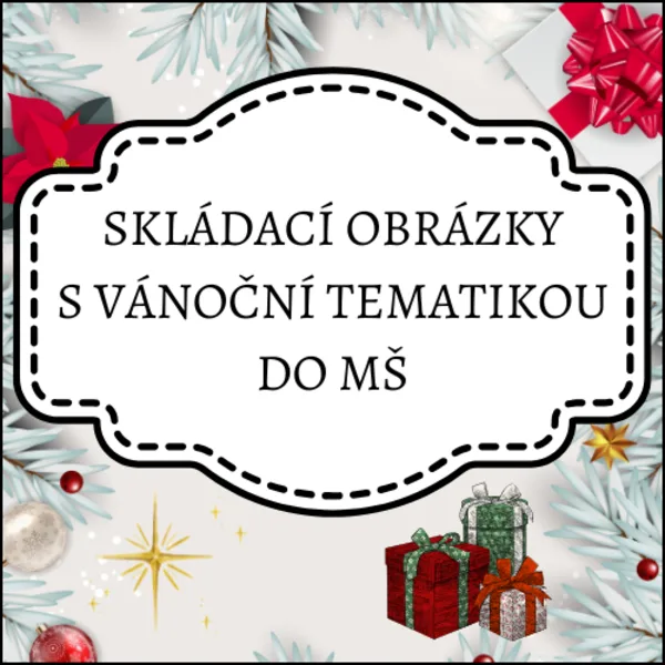 Vánoční skládací obrázky 1