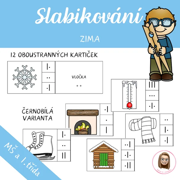 ZIMA - slabikování 1