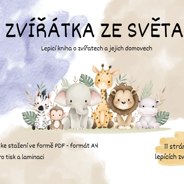 Zvířátka ze světa  1